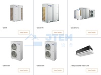 Système de climatisation centralisée VRF VRV de Chine, produits commerciaux VRF Gree, série GMV6