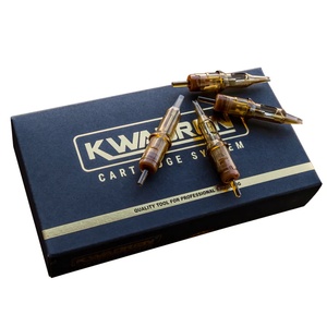 <span class=keywords><strong>Kwadron</strong></span> agujas de tatuaje cartucho de tatuaje revestimientos súper apretados #8 1RL <span class=keywords><strong>cartuchos</strong></span> de aguja de tatuaje cónico largo DIY - Product Image 3