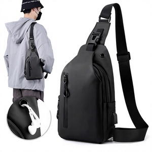 MXM - Nueva Bolsa de Pecho para <span class=keywords><strong>Hombre</strong></span>, Otoño 2021, Informal, de Gran Capacidad, Bandolera, Estilo Coreano, Impermeable, de Nailon, a la Moda - Product Image 1