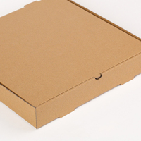 Boîte d'emballage pour pizza en carton multicouche pliable, faible MOQ, 24*24*4.5cm, qualité commerciale, tailles personnalisées, marque HuiLong