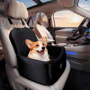 Siège de voiture portable personnalisé pour animaux de compagnie, transporteur pour chat et chien avec design de console centrale, utilisation toute saison, lit de voyage pour chiens - Product Image 2
