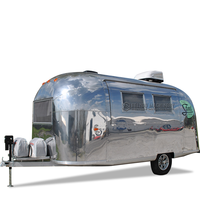 Nouveau design de remorque de concession camion de nourriture mobile à bas prix café Pizza Taco fromage cuisine chariot de nourriture remorque vintage personnalisée