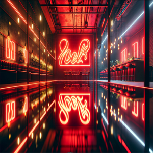 Insegna al Neon LED Personalizzata 'Ti Amo di Più' per Negozi, Logo Aziendale, Design per Decorazione Murale - Product Image 6