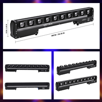 Barra de Luces LED RGBW de 10x15W Fb4 DMX512 a Todo Color, con Efecto Wash, Cabezal Móvil, Focos con Control Puntual, IP20
