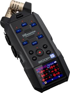 Enregistreur portable <span class=keywords><strong>Zoom</strong></span> <span class=keywords><strong>H6</strong></span> Essential pour musiciens, podcasteurs, cinéastes - Micro stéréo, 4 entrées XLR/TRS, 6 pistes, 32 bits flottants, USB - Product Image 6