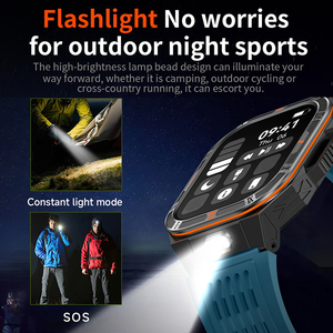 <span class=keywords><strong>Reloj</strong></span> <span class=keywords><strong>Inteligente</strong></span> HT38 con Función de Llamada, Linterna, Brújula, Batería de 1100 mAh, Monitoreo de Salud, Rastreador de Actividad Física y Deportiva, <span class=keywords><strong>Reloj</strong></span> <span class=keywords><strong>Inteligente</strong></span> para <span class=keywords><strong>Hombre</strong></span> - Product Image 4