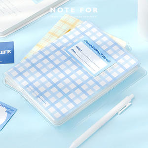 LABON – carnet à carreaux en PVC Transparent A5, carnet à couverture rigide, Journal intime, manuel de Style Ins, vente en gros - Product Image 1