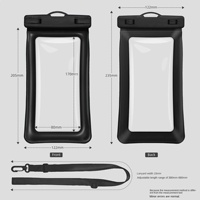 Pochette étanche pour téléphone portable en PVC avec fermeture à fermoir, idéale pour le kayak et les voyages – Offre spéciale