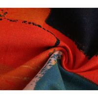 Blus Pria Musim Panas Gaya Bohemia Terbaru, Kancing Kerah Lipat, Bahan Rajut Satin Bernapas, Motif Etnik, Kasual Pantai, Lengan Pendek