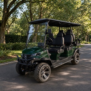 Carrito de Golf Eléctrico Dude Ranch Cattle Station de 6 Plazas, 72V, Motor de CA de 7.5KW, Batería de Litio para Apoyo en Recogidas de Ganado, Aprobado por DOT - Product Image 4