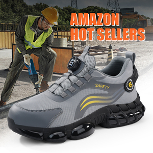 <span class=keywords><strong>Scarpe</strong></span> Antinfortunistiche GUYISA Personalizzabili con Fibbia Intelligente, Stile Sportivo a Taglio Basso S3 con Punta in Acciaio per Uomo - Product Image 5