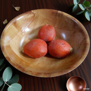 Ensemble de bols en bois poli écologique et personnalisable Nouveauté Servant des aliments Salades Fête de mariage Restauration Grande capacité - Product Image 4