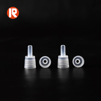 Bouchons à vis en plastique de 8,6 mm avec bec verseur