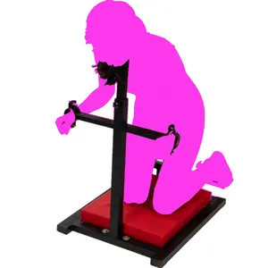 Menottes pour fétichistes du pied, accessoires anormaux pour esclaves, dispositif de retenue fixe, punition, rack à genoux, jouets sexuels pour femmes, meubles sexuels - Product Image 1