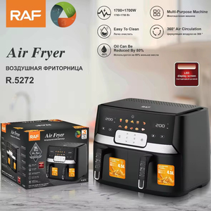 10L Multifunctional Healthy Oil Free Dual <b>Baskets</b> Digital <b>Air</b> <b>Fryer</b> Oven Electric Smart <b>Air</b> <b>Fryer</b> With <b>2</b> Independent <b>Baskets</b> - Product Image 6