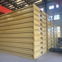 20 pieds pliable en acier maisons préfabriquées hangars de stockage conteneur entrepôt boutique bureau hôtel atelier centre commercial utiliser Villa