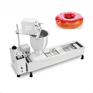 Perfect Performance Three Molds Kitchen Commercial Donut Maker Ring Doughnut Making <b>Machine</b> Fryer - Product Image 1