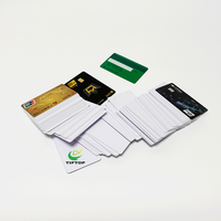 Carte PVC jet d'encre Tiptop, carte d'identité en plastique automatique pour imprimante Epson, carte d'identité vierge CR80 en PVC