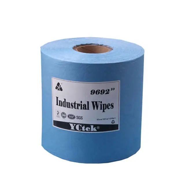 Yüksek emici Nonwoven endüstriyel silme bezi kağıt havlu
