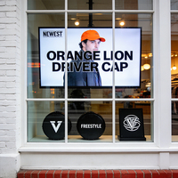 Écran LCD haute luminosité 3000 Nits pour affichage numérique suspendu en vitrine de centre commercial, mur vidéo