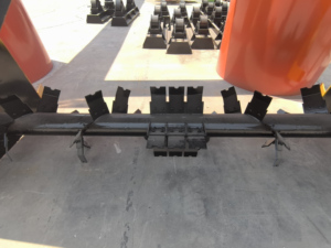 Máquina volteadora de compost remolcada por tractor de alta capacidad, máquina para hacer fertilizante orgánico con <span class=keywords><strong>motor</strong></span>, fácil operación - Product Image 5