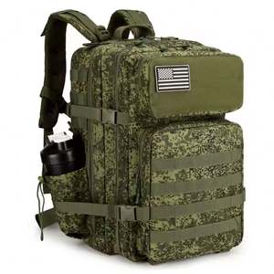 Sac à dos de randonnée imperméable pour l'extérieur, sac de trekking avec logo OEM, sac tactique de camping en Oxford 900D 45L - Product Image 1