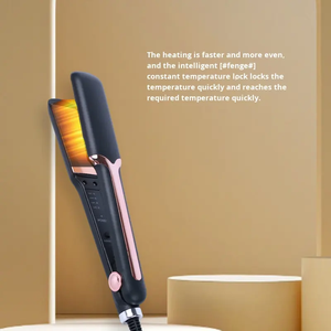 Lisseur à cheveux domestique professionnel en titane avec affichage de la température <span class=keywords><strong>Plancha</strong></span> De Cabello électrique 1 an de garantie - Product Image 3