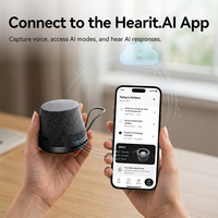 Speaker AI Perjalanan Luar Ruangan IPX6 Tahan Air 5W Speaker Musik Nirkabel Portabel Speaker Suara Pintar Speaker Dudukan Ponsel Magnetik