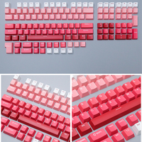 HZGAMER Gradient Color Keycap, INS Style Double Shot Keycaps for Mechanical Keyboard, PBT OEM Profile Keycap