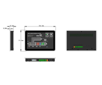 Panel Táctil Inteligente Milesgo I10-2004 Web HMI, Controlador de Pantalla Industrial IoT para PLC, SCADA, BMS y Automatización