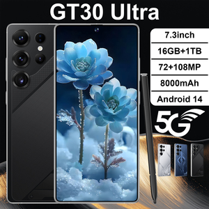 Smartphone GT30 Ultra 5G LTE de haute qualité, très vendu, écran HD de 7,3 pouces, 16 Go + 1 To, processeur Déca-Core, Android 14, double SIM, reconnaissance faciale - Product Image 2