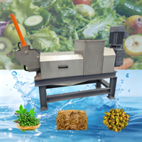 Séparateur solide-liquide multifonctionnel pour figue de Barbarie, mûre, radis, gingembre – Machine de déshydratation automatique à vis – Déshydrateur à vis