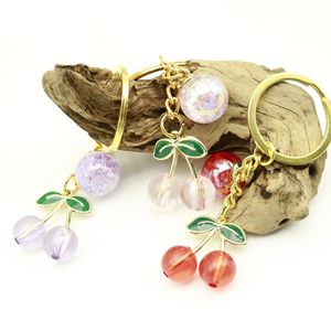 Carino cartone animato piccolo fiore rosso portachiavi piccolo ciondolo in metallo fata cuore per la confessione degli studenti decorazioni ispirate - Product Image 3