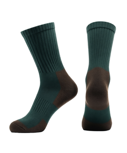 Chaussettes de sport tricotées pour hommes, respirantes, personnalisables avec logo, pour le basketball et le cyclisme, vente en gros OEM - Product Image 1