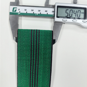 Thân thiện với môi độ bền cao bọc dây đeo ban nhạc 5cm màu xanh lá cây sofa vải đàn hồi với hỗ trợ chính xác cho đồ gỗ ngoài trời - Product Image 3