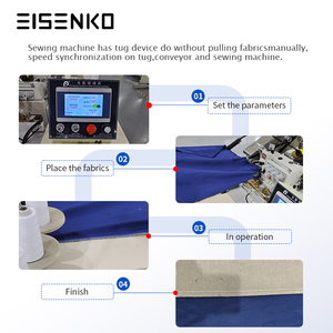 เครื่องเย็บผ้าคอมพิวเตอร์แบบใหม่สำหรับเย็บตะเข็บโอเวอร์ล็อคผ้าม่าน - Product Image 4