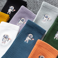 Chaussettes Personnalisées Homme en Gros, Tricotées Unies, Broderie Logo, Haute Qualité, de Créateur FEO