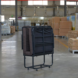 <span class=keywords><strong>Lit</strong></span> pliant avec matelas, <span class=keywords><strong>lit</strong></span> <span class=keywords><strong>d</strong></span>'appoint pour adulte, cadre robuste, pliable, portable, simple, <span class=keywords><strong>facile</strong></span> à ranger pour chambre <span class=keywords><strong>d</strong></span>'hôtes, petit appartement - Product Image 2