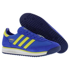 Chaussures Adidas SL 72 RS pour Homme – Bleu Semi-Transparent, Bleu Soufre Pur – Style Marche - Product Image 4