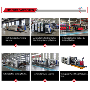 Chất lượng cao Tự động pre-folding thư mục tông gluer Máy tính để bàn hộp carton thư mục gluer máy - Product Image 6