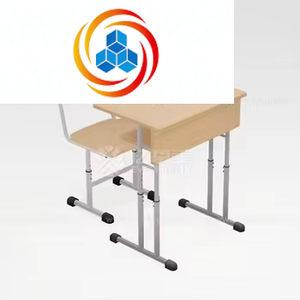 Conjunto de Escritorio y Silla para Estudiantes, Moderno, Resistente, de Madera, con Altura Ajustable y Almacenamiento, para Aulas y Centros de Tutoría - Product Image 3
