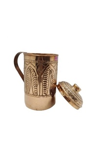 Pure Copper Engraved <b>Jug</b> Accent Best Price Home Wedding Decor High Quality Water Storage New Design <b>Jug</b> - Product Image 2