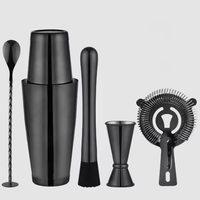 Ensemble de shakers à cocktails Boston en acier inoxydable doré 800 ml, outils de bar personnalisés, vente en gros à prix abordable pour barman