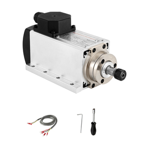 En Tendencia: Motor de Husillo de Alta Frecuencia de 0.8KW ER11 24000RPM Refrigerado por Aire con Correa Cuadrada BT30 110V/220V para Máquina CNC - Product Image 1