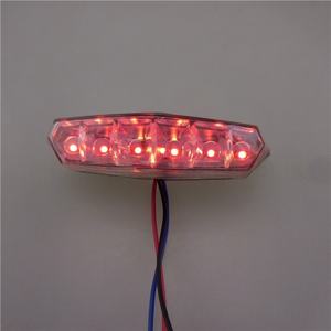 Accessoires pour motos, feu arrière LED pour scooter électrique, mini feu arrière LED, feu arrière de freinage et de positionnement - Product Image 4