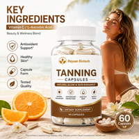 Capsules Antioxydantes de Démachage Végétal de Chine en Vrac, Certifiées HACCP, Formule Quotidienne à Base de Plantes, Faible Teneur en Matières Grasses, Complément Alimentaire Naturel