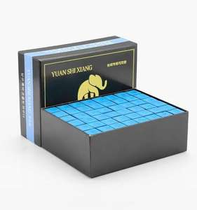 ตัวเลือกแห้งและมันรวมถึง<span class=keywords><strong>144</strong></span>เม็ดต่อกล่องชอล์กบิลเลียดมืออาชีพชอล์กสนุกเกอร์สำหรับห้องบิลเลียด - Product Image 1