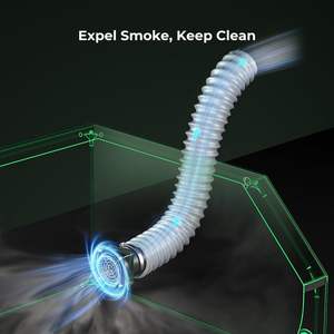 Boîtier pour graveur laser Creality 27,5x28,3x15,7 pouces, ignifuge, anti-poussière, avec ventilateur et tuyau - Product Image 4