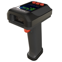 Escáner de Códigos de Barras 2D y Lector de Códigos QR Promocional, Portátil, USB e Inalámbrico, Industrial, con Pantalla LCD GT-530