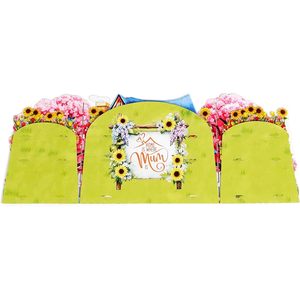 Home Is Where Mum Is 3D Pop Up Greeting Card Mother's Day Birthday For Women <b>Wife</b> Sister Girl - Product Image 3